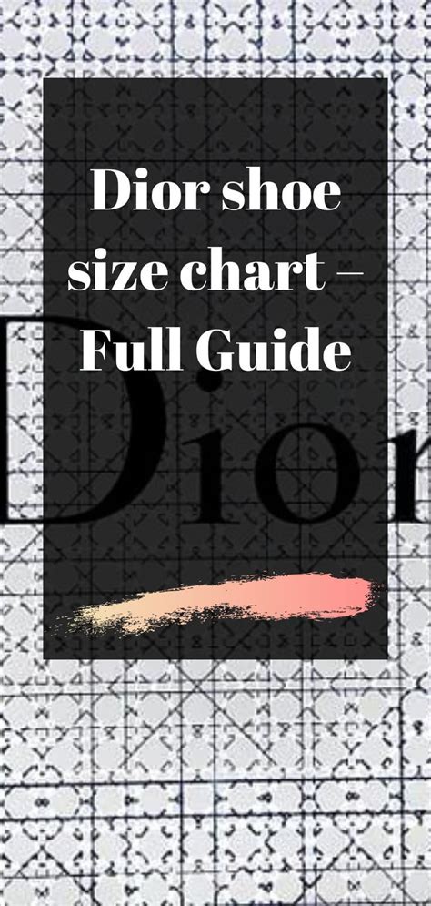 dior shoes female|dior shoe size chart.